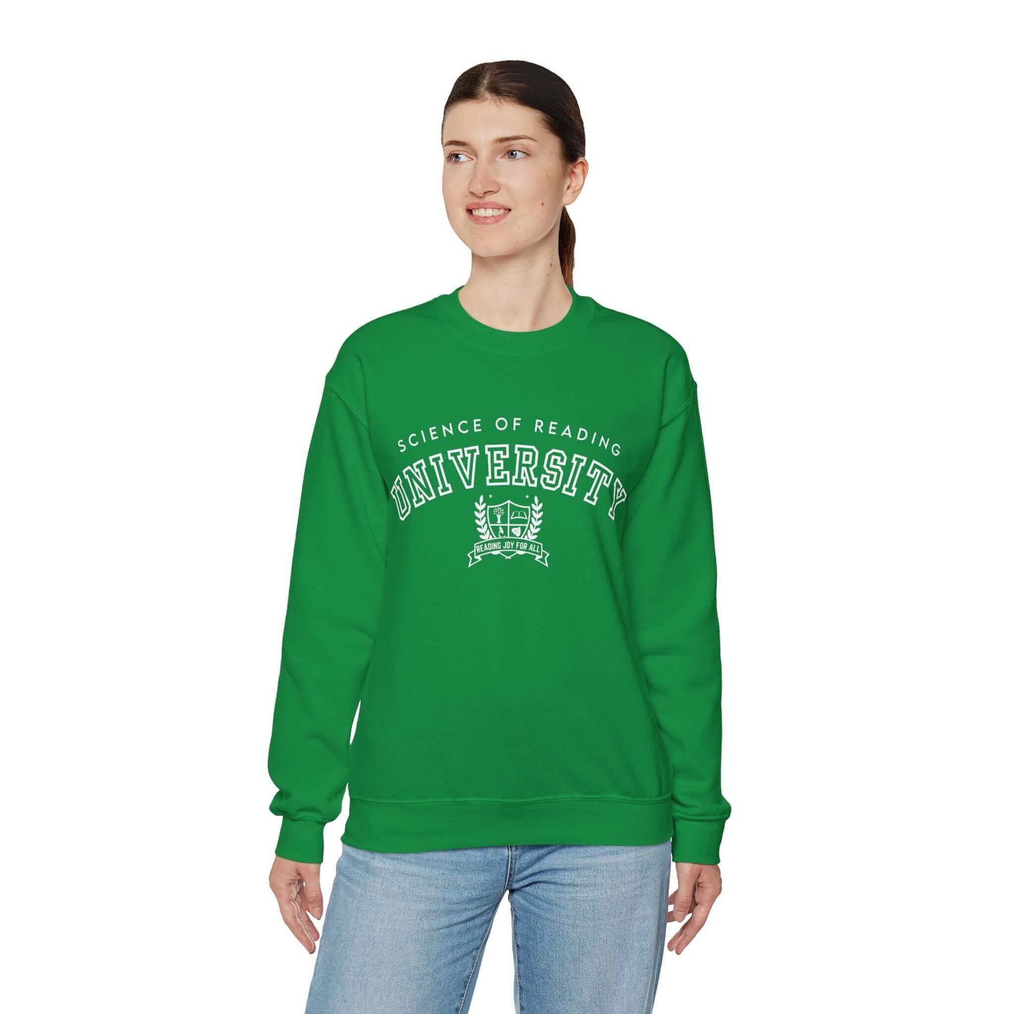 Hello Decodables | Science of Reading University Sweatshirt