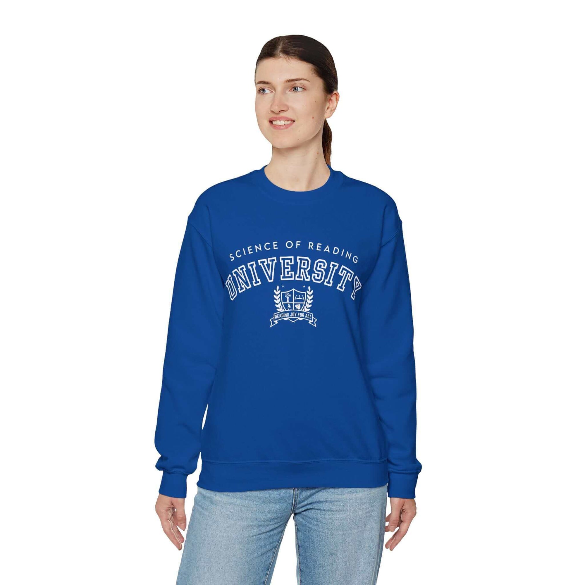 Hello Decodables | Science of Reading University Sweatshirt