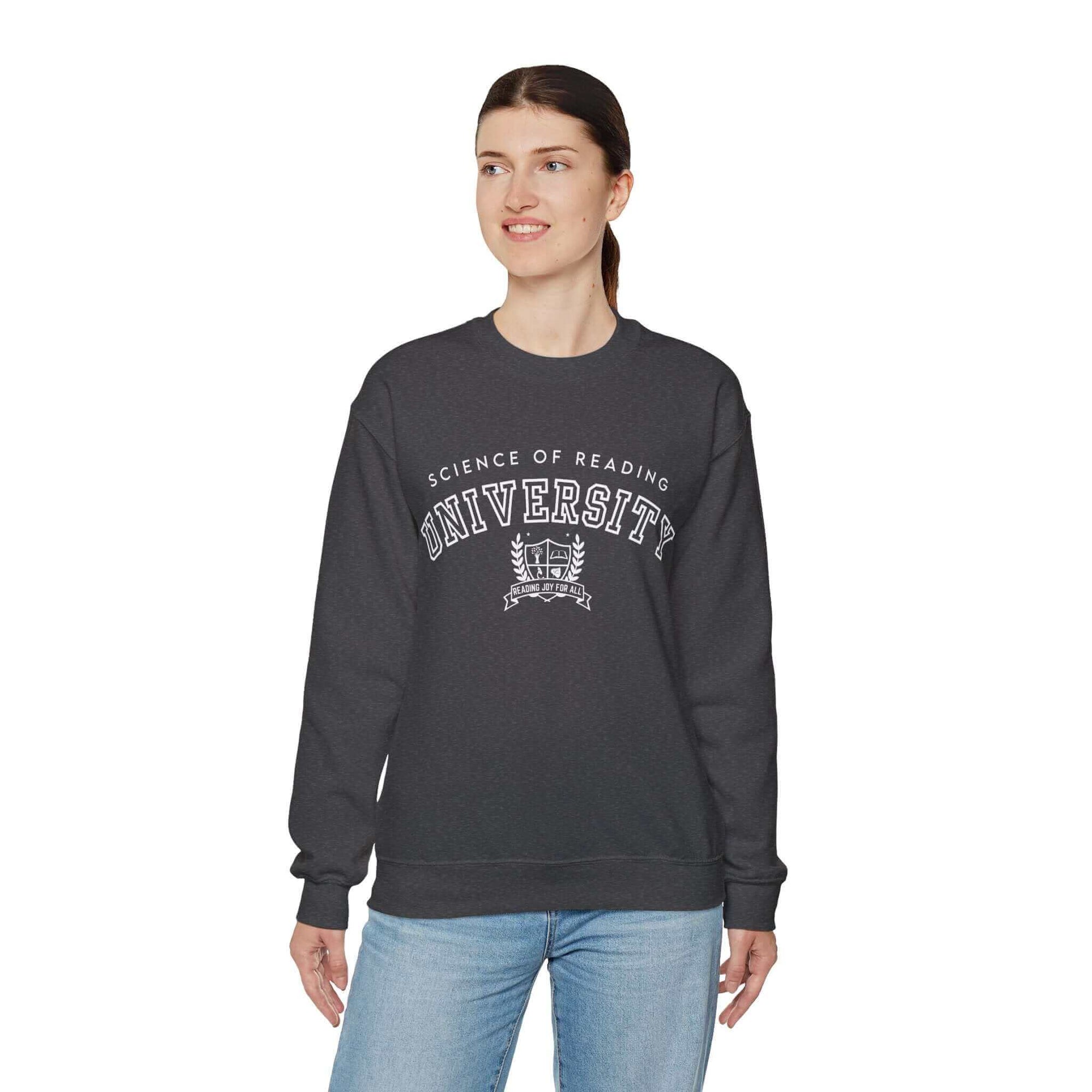 Hello Decodables | Science of Reading University Sweatshirt