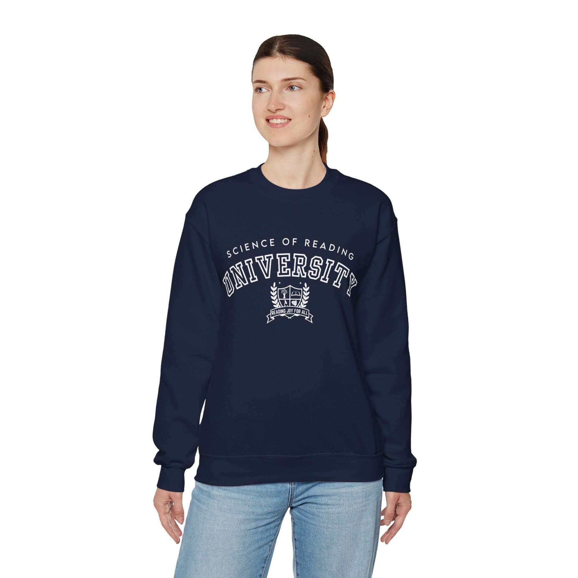 Hello Decodables | Science of Reading University Sweatshirt