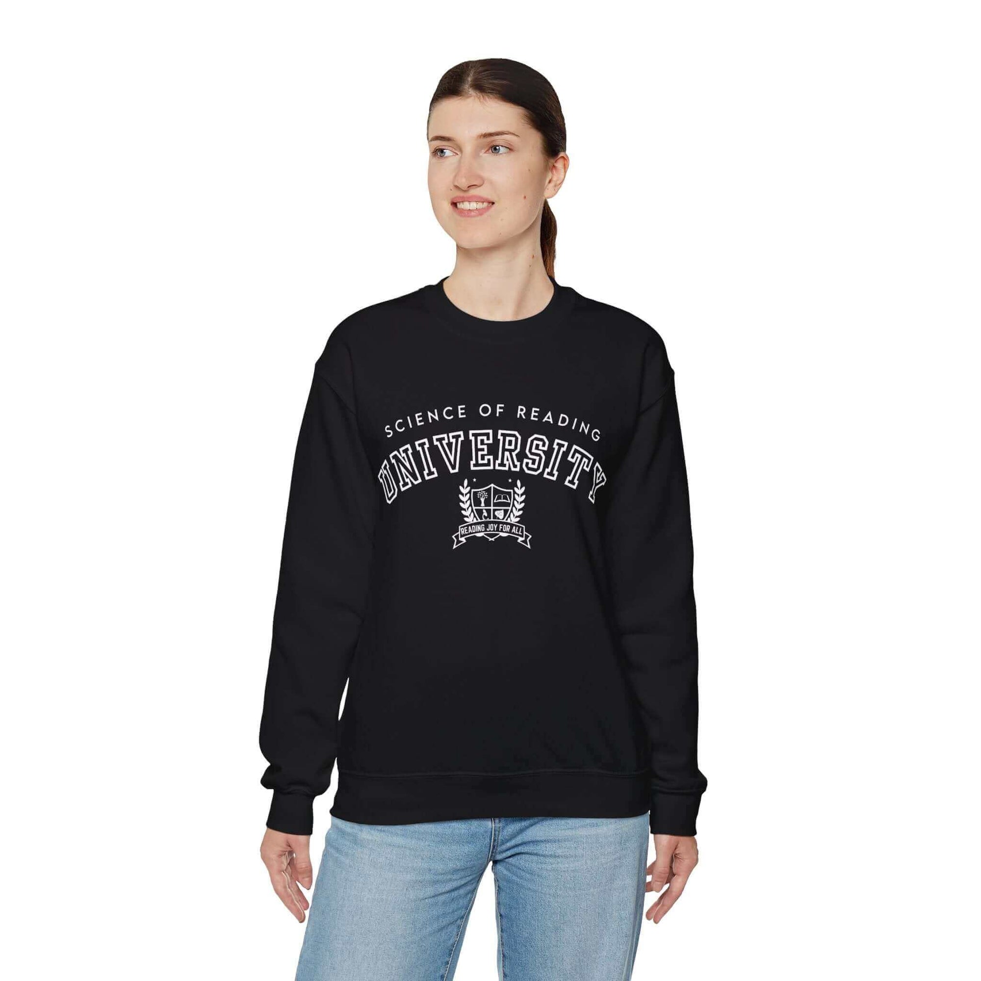 Hello Decodables | Science of Reading University Sweatshirt