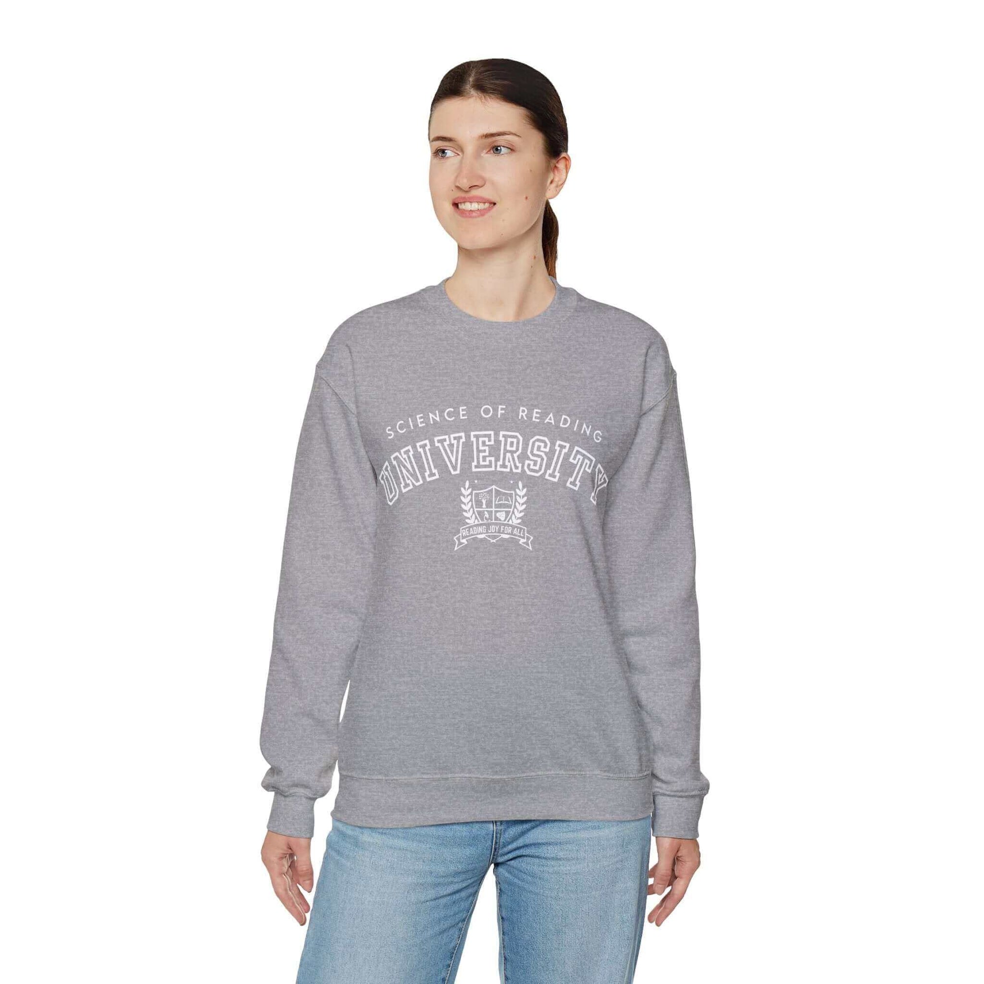 Hello Decodables | Science of Reading University Sweatshirt