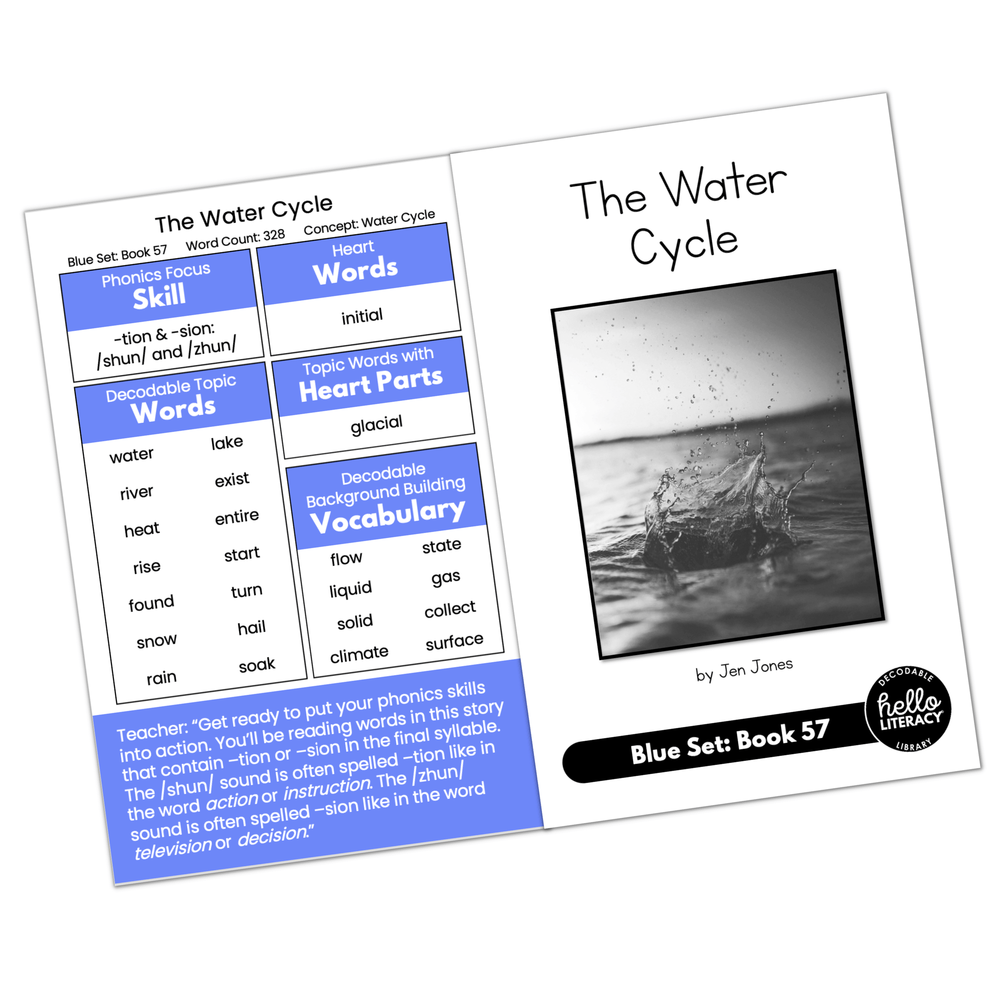 Hello Decodables | Blue Nonfiction Books: Six Pack