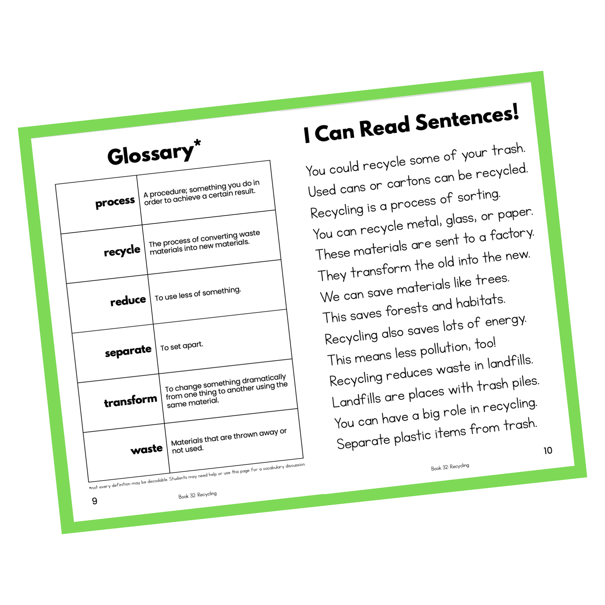 Hello Decodables | Green Nonfiction Books: Single Pack