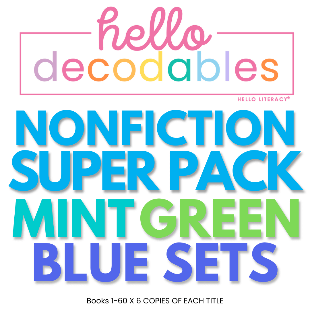 Hello Decodables | Complete Nonfiction Books: Super Pack