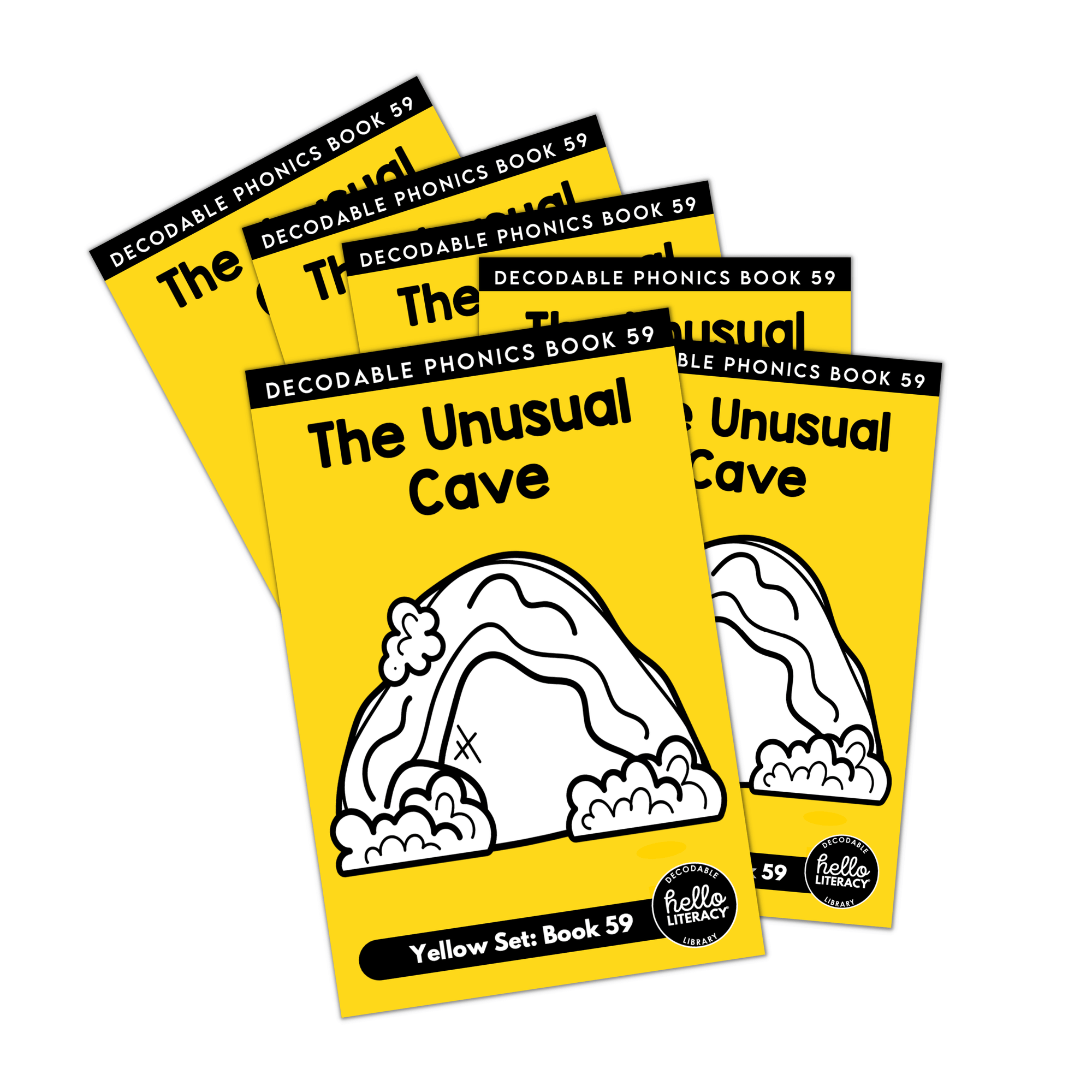 Hello Decodables | Yellow Fiction Books: Six Pack
