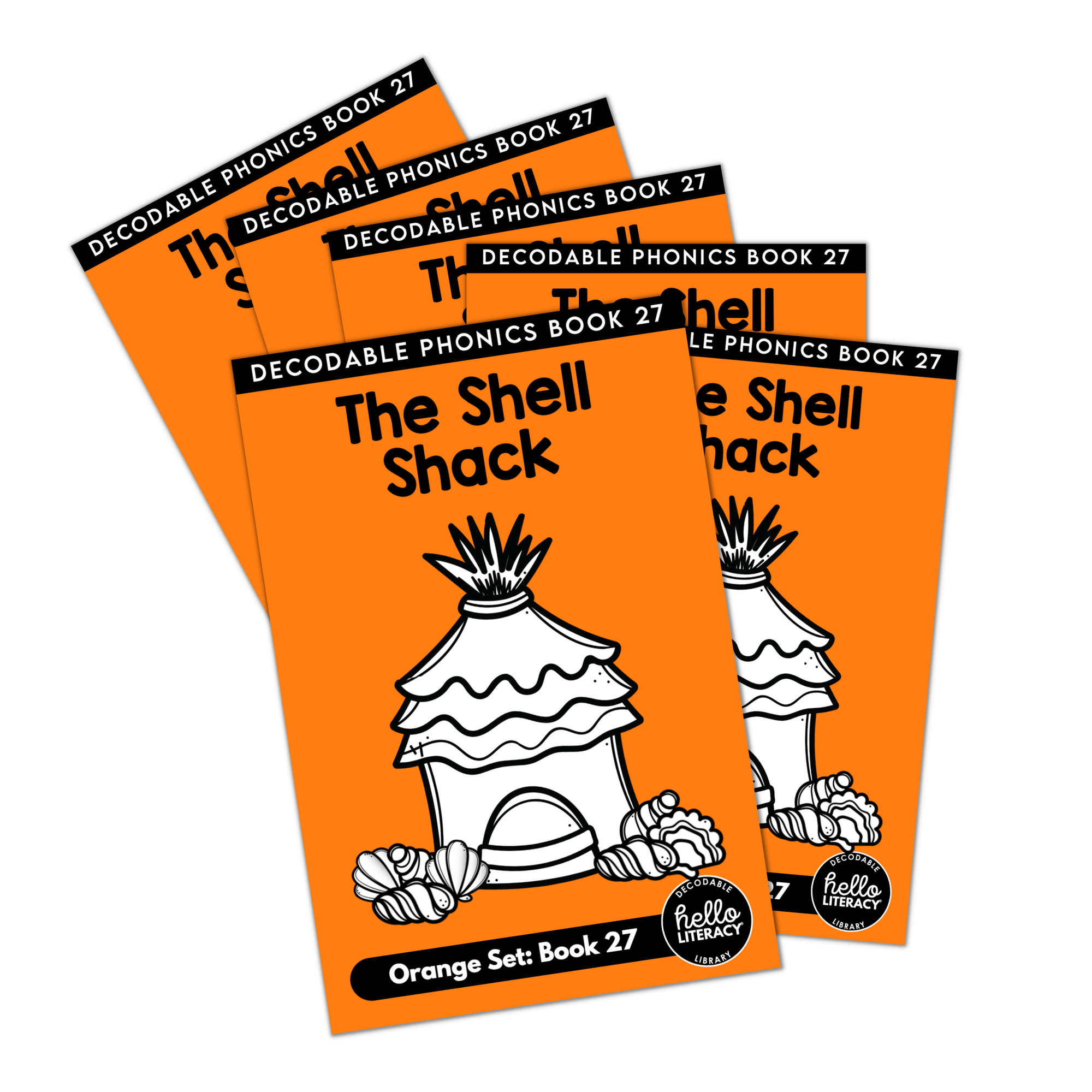 Hello Decodables | Orange Fiction Books: Six Pack