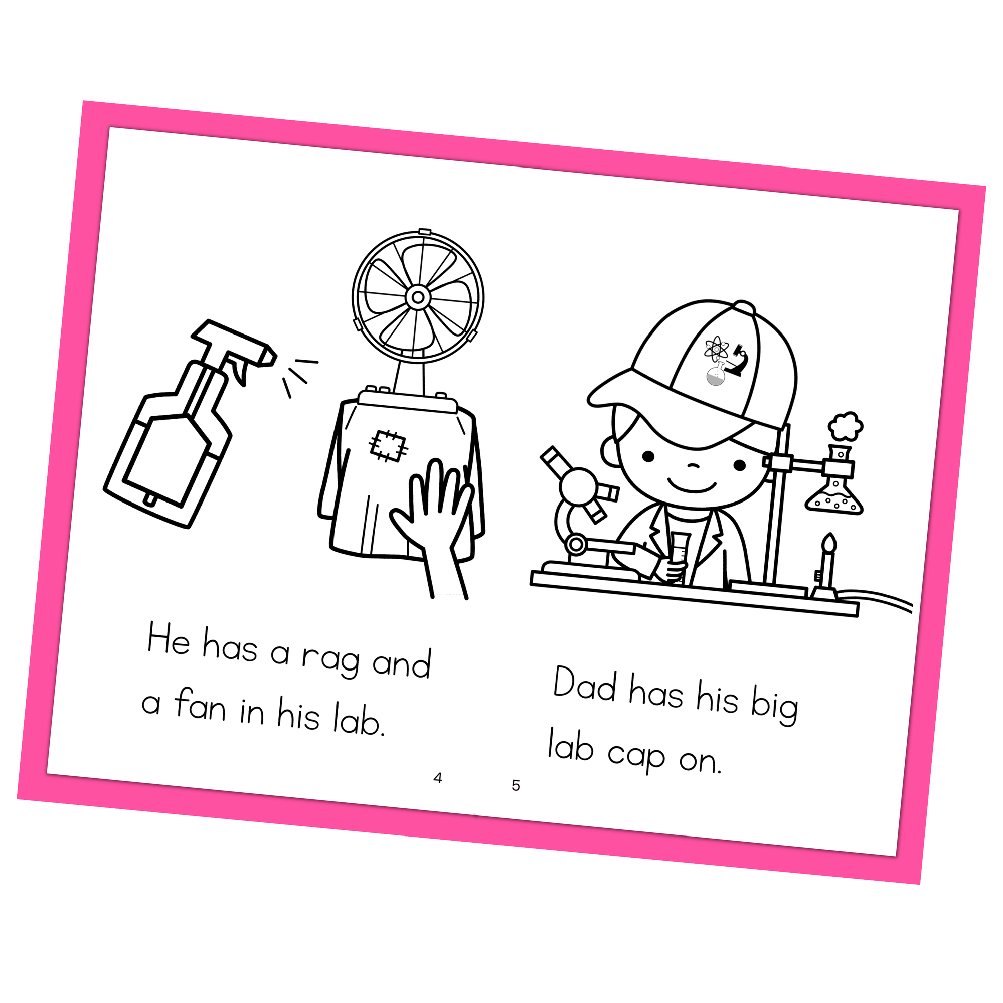 Hello Decodables | Pink Fiction Books: Six Pack