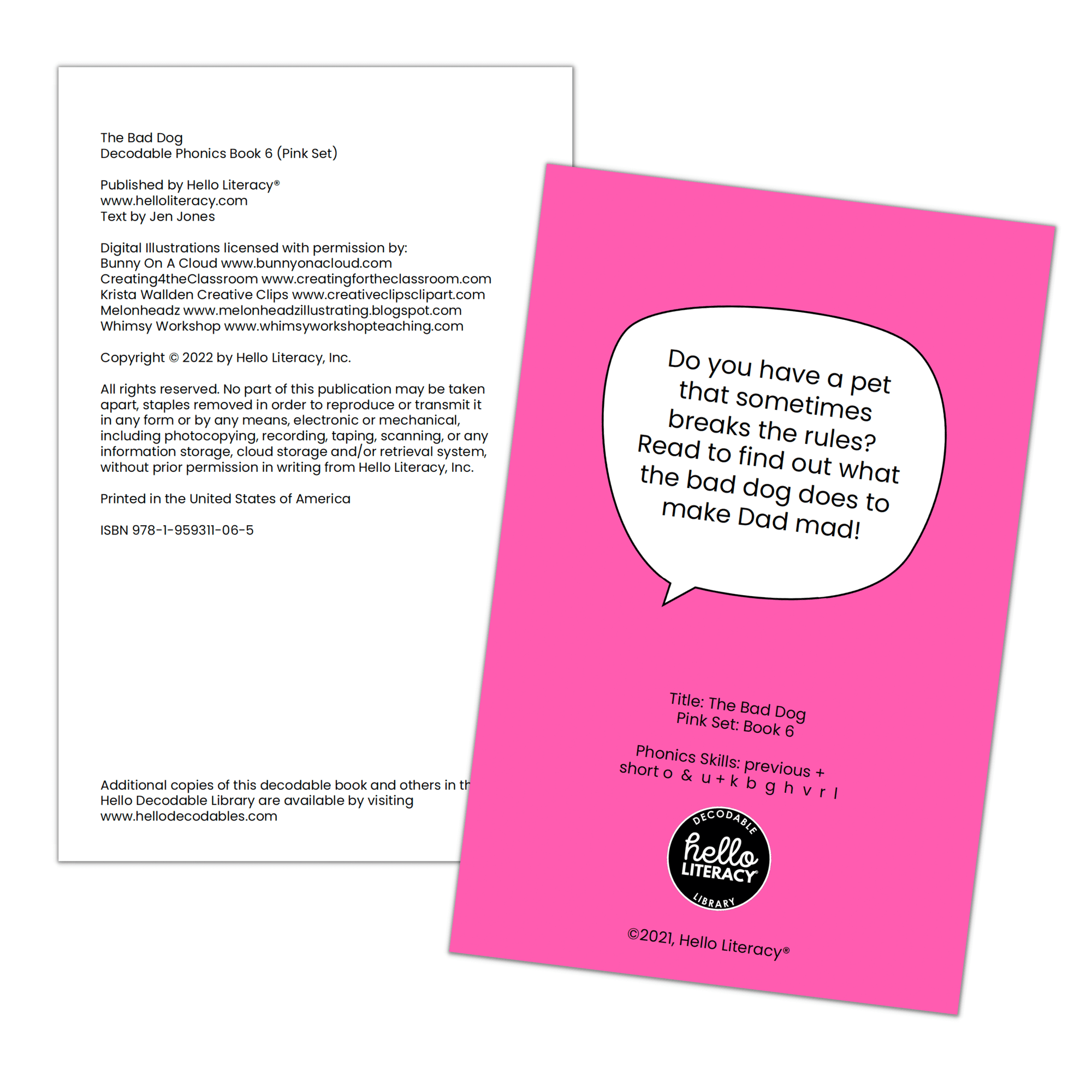 Hello Decodables | Pink Fiction Books: Six Pack