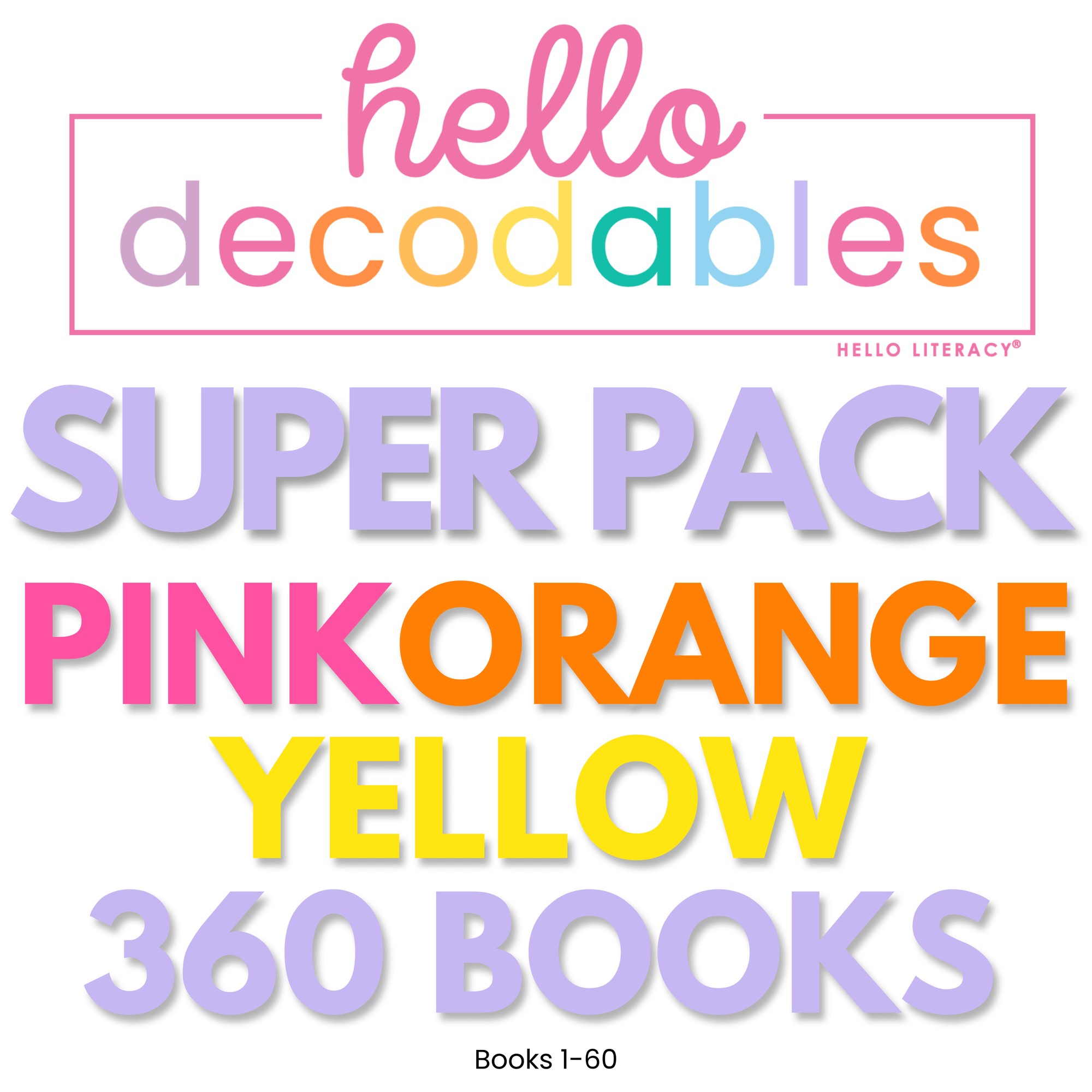 Hello Decodables | Complete Fiction Books: Super Pack