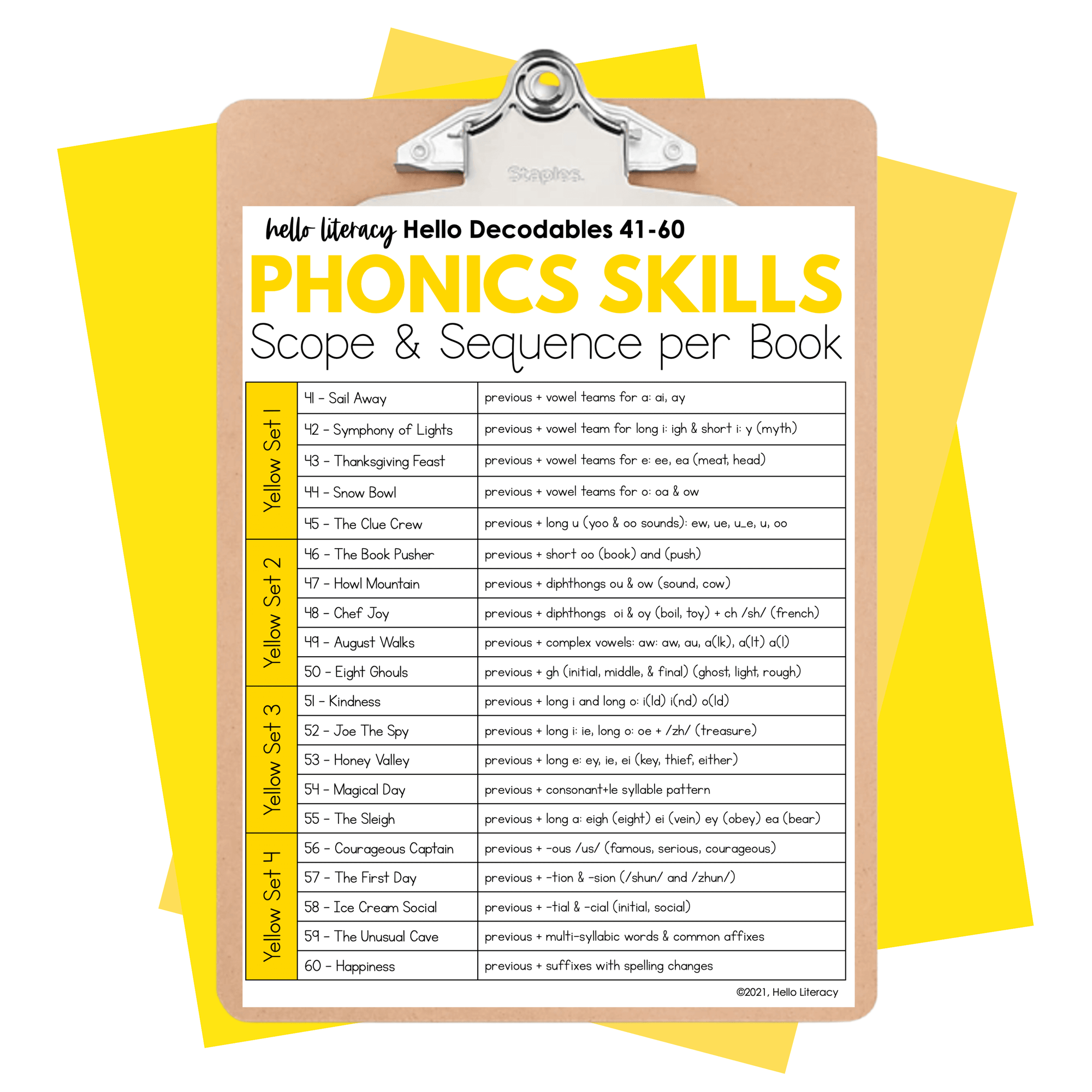 Hello Decodables | Yellow Fiction Books: Single Pack