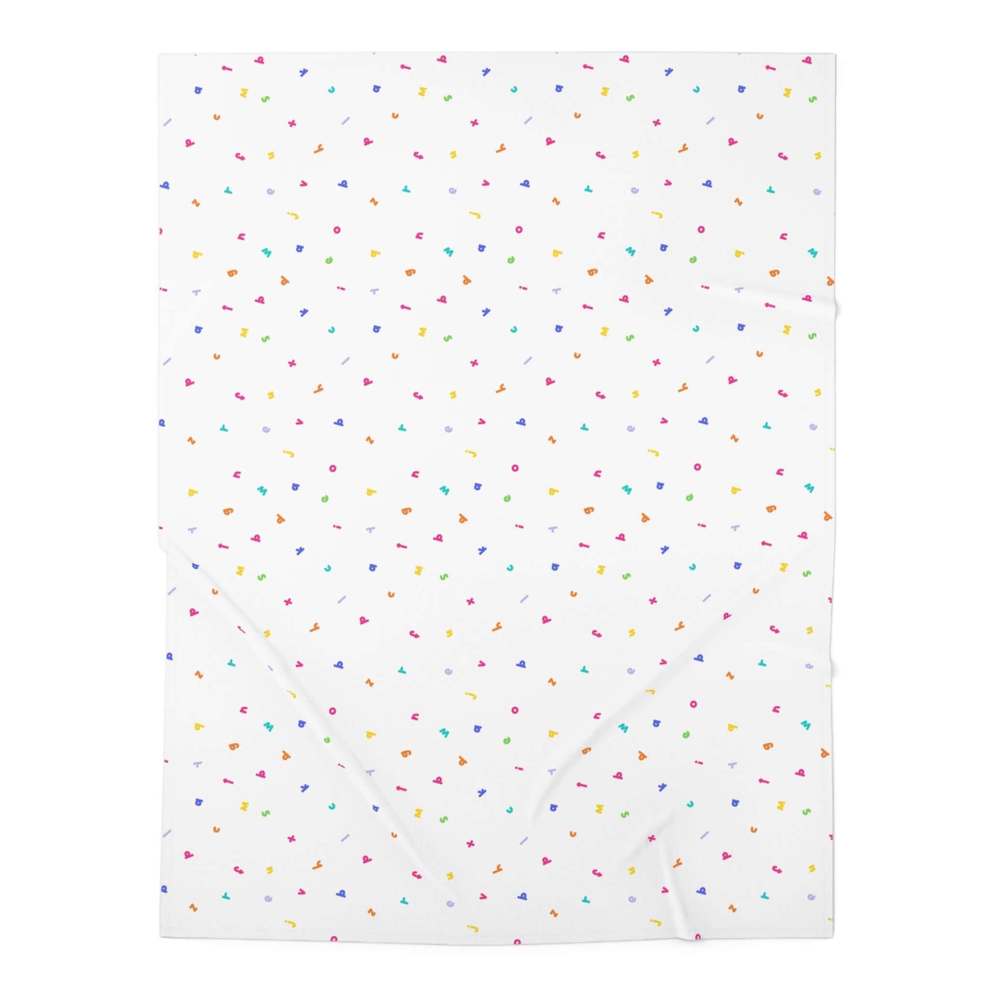 Hello Decodables | Baby Swaddle Blanket