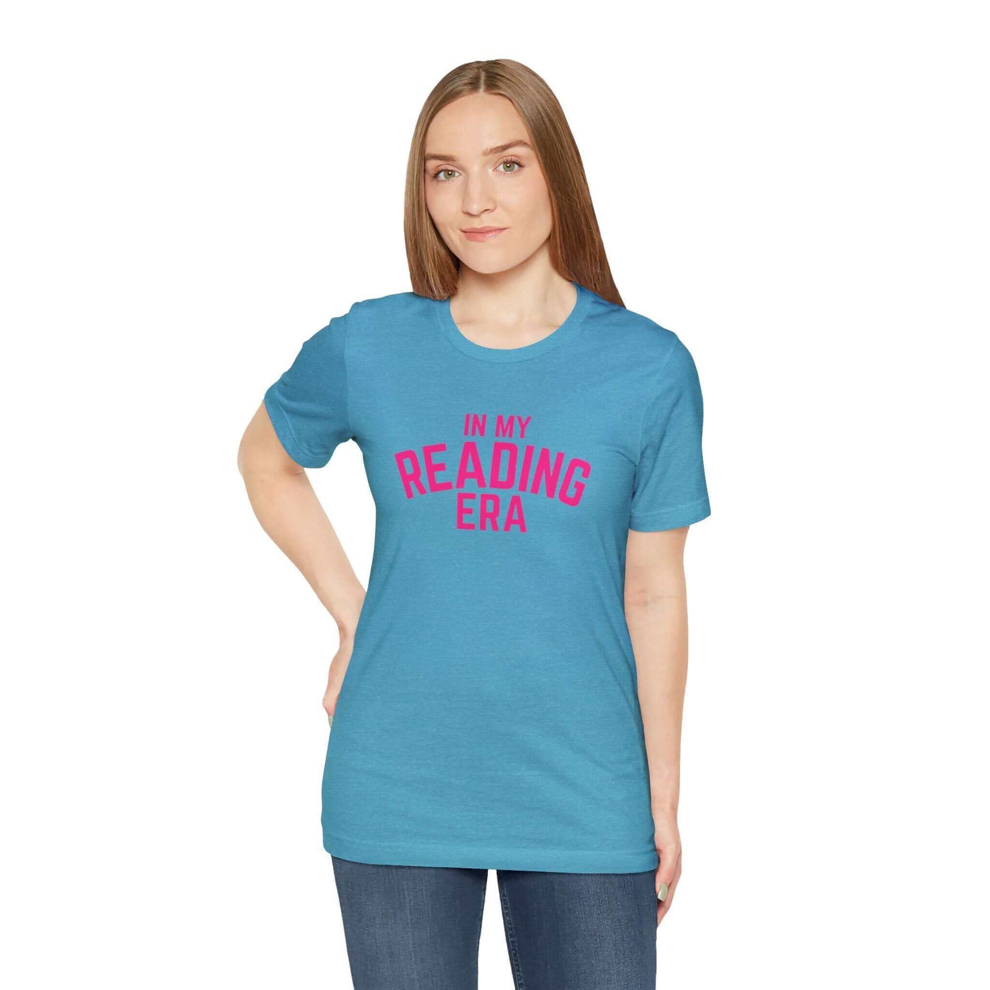 Hello Decodables | In My Reading Era Tee (Pink Text)