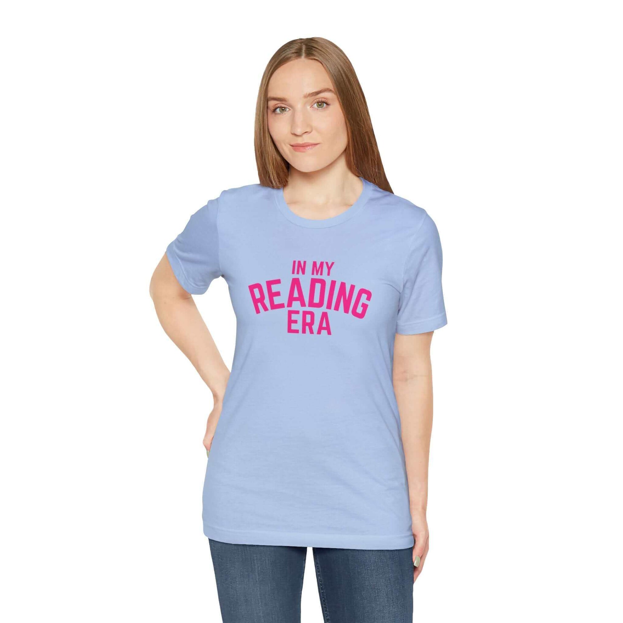 Hello Decodables | In My Reading Era Tee (Pink Text)
