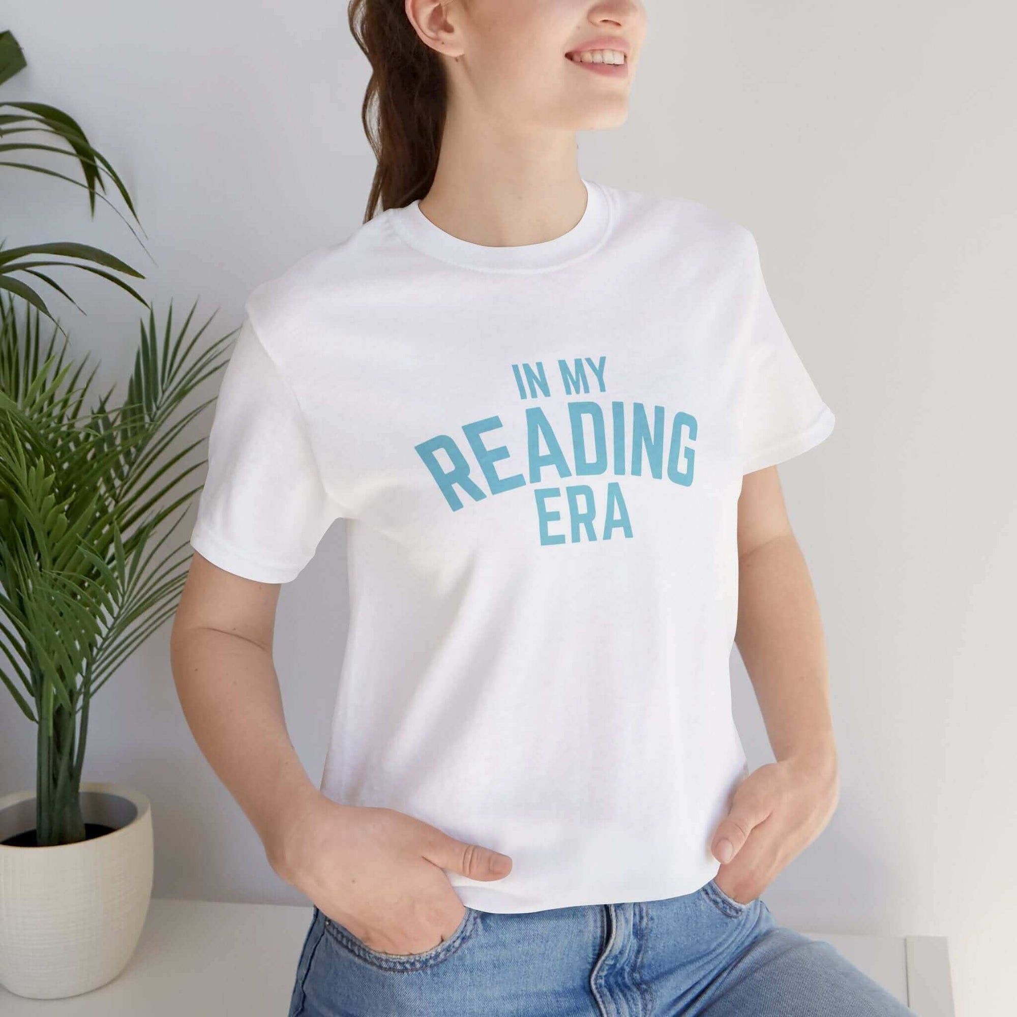 Hello Decodables | In My Reading Era Tee (Blue Text)
