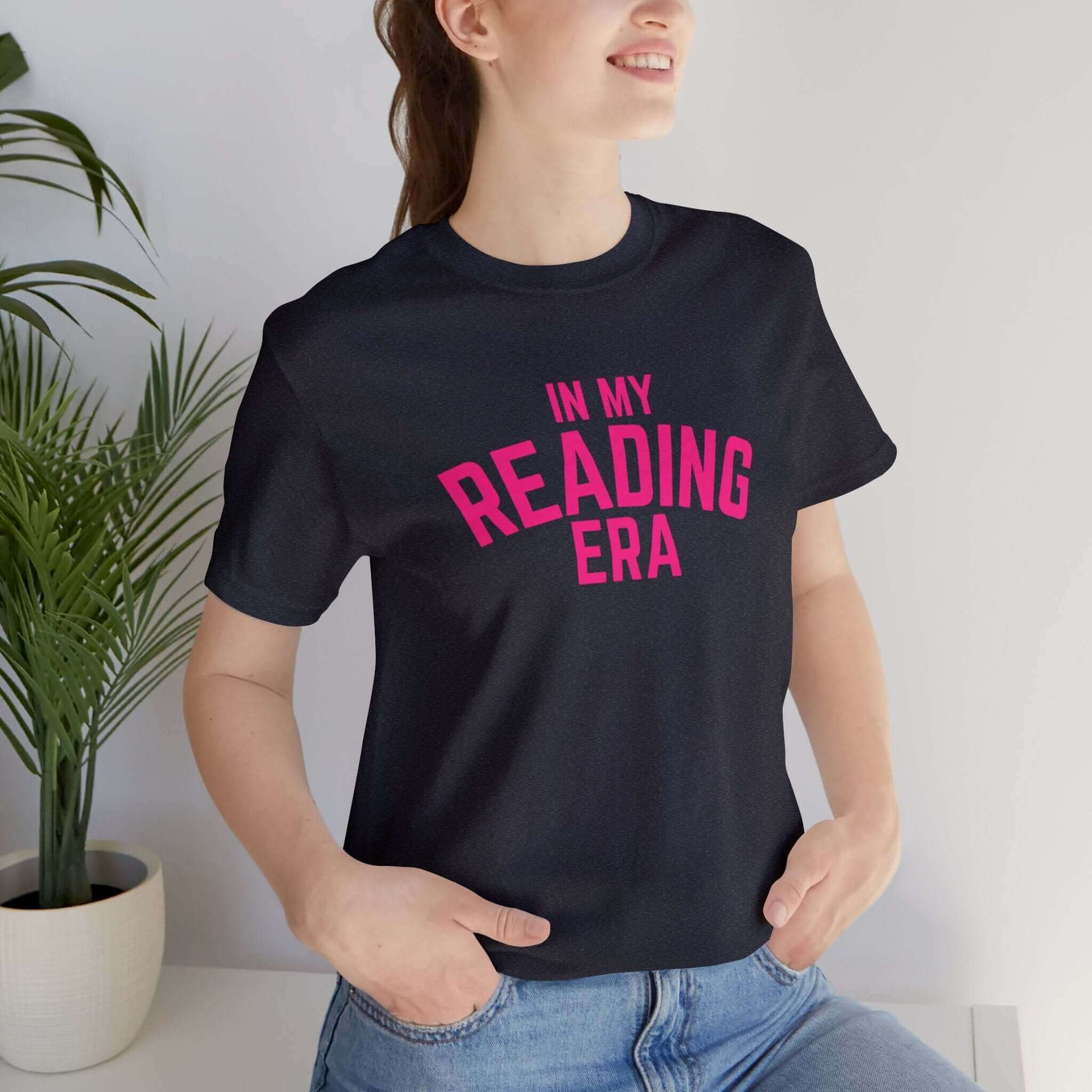 Hello Decodables | In My Reading Era Tee (Pink Text)