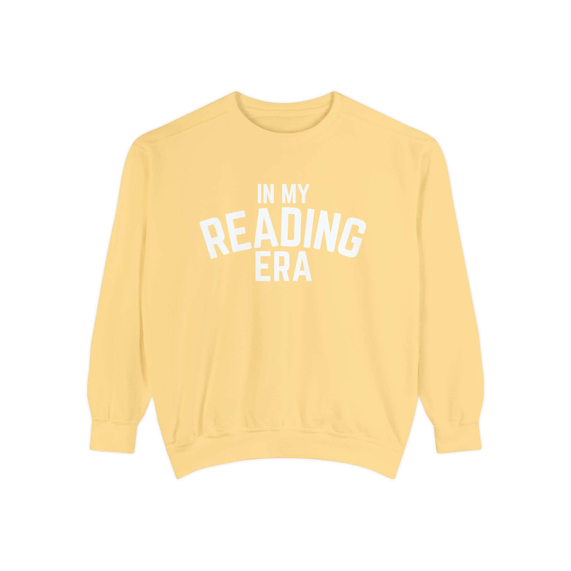 In My Reading Era Sweatshirt (White Text)