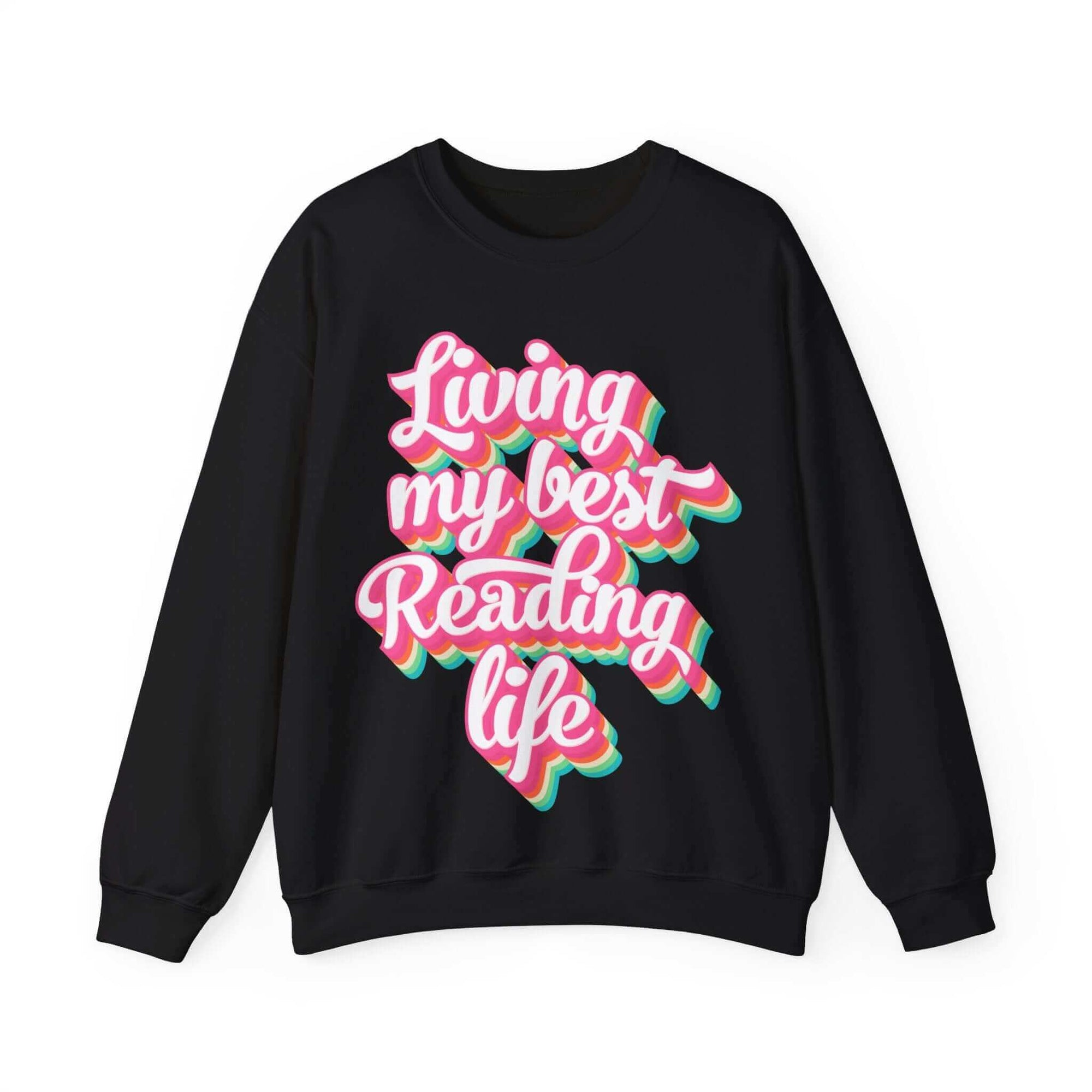 Hello Decodables | Living My Best Reading Life Sweatshirt