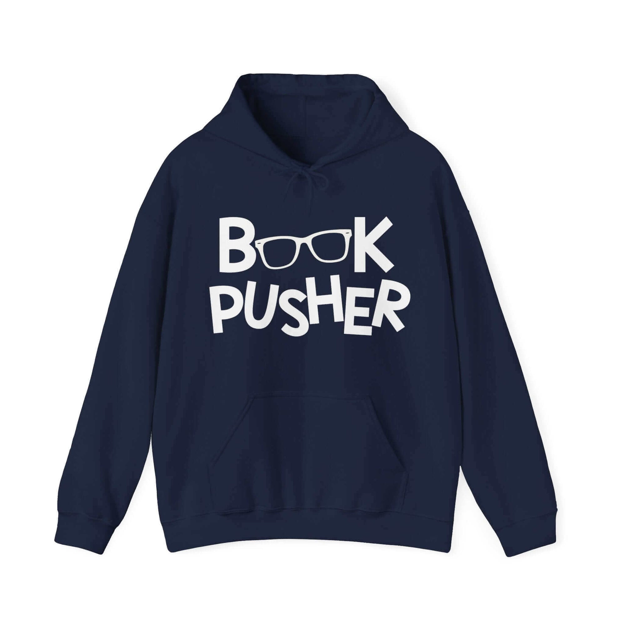 Hello Decodables | Book Pusher Unisex Heavy Blend™ Hooded Sweatshirt
