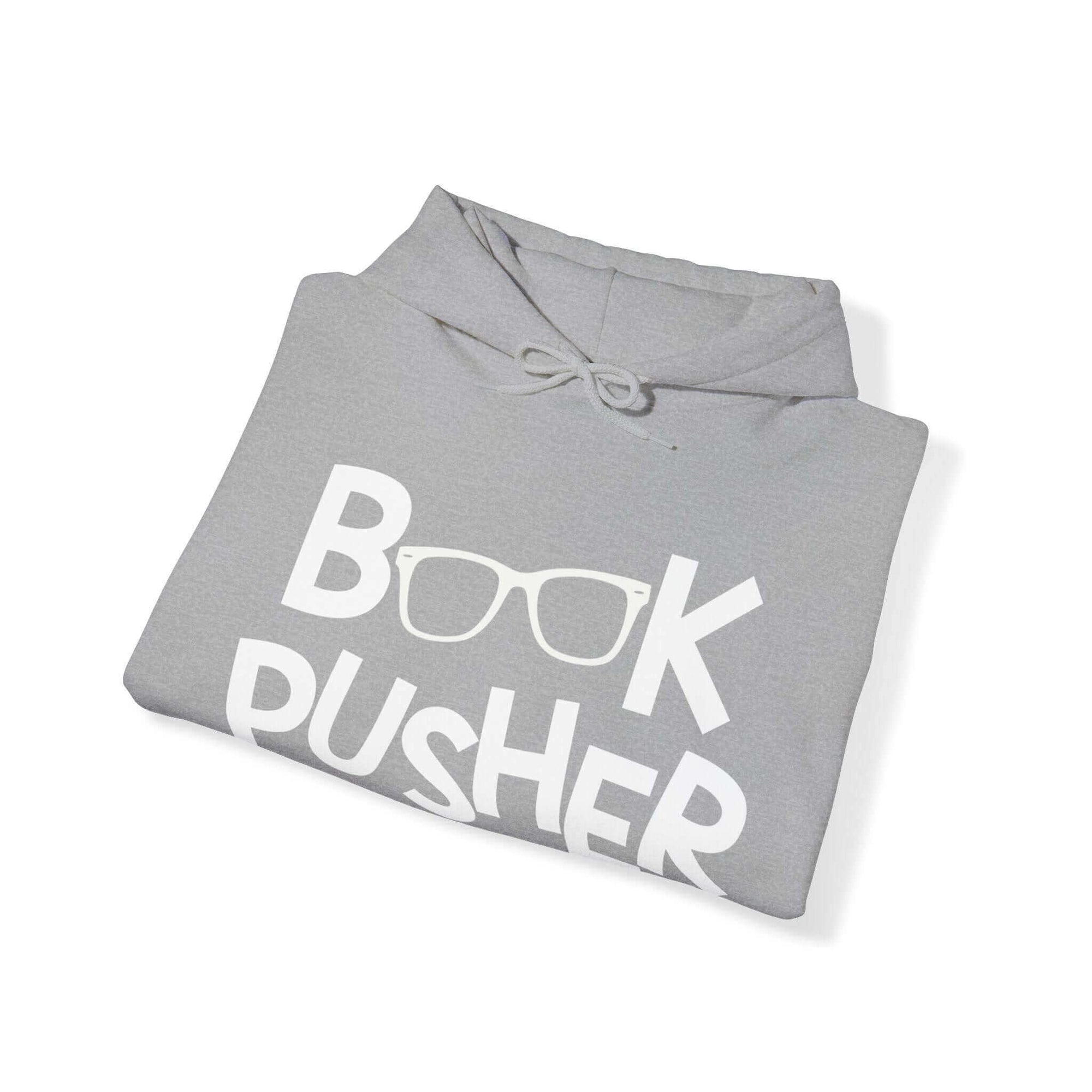 Hello Decodables | Book Pusher Unisex Heavy Blend™ Hooded Sweatshirt