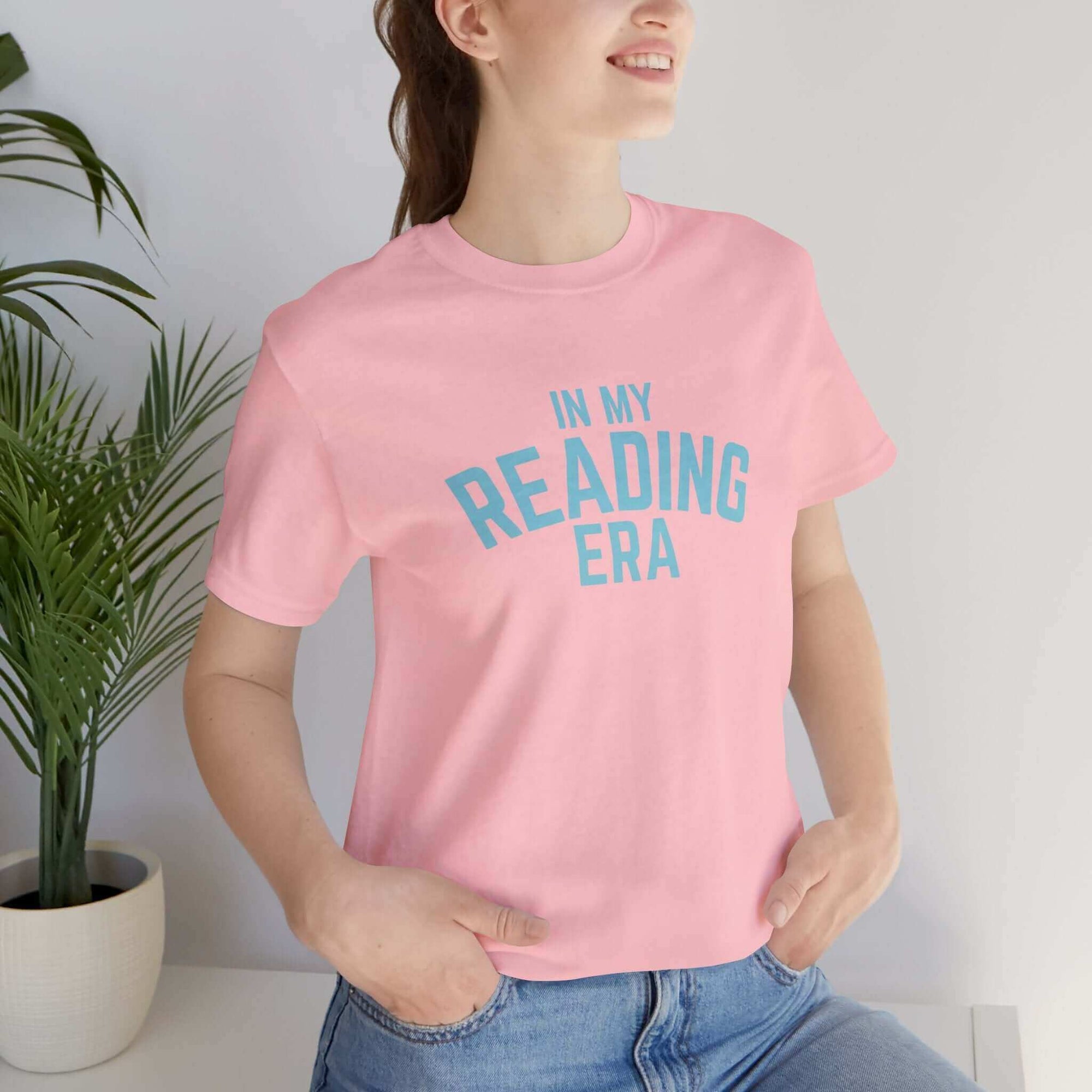 In My Reading Era Tee (Blue Text)