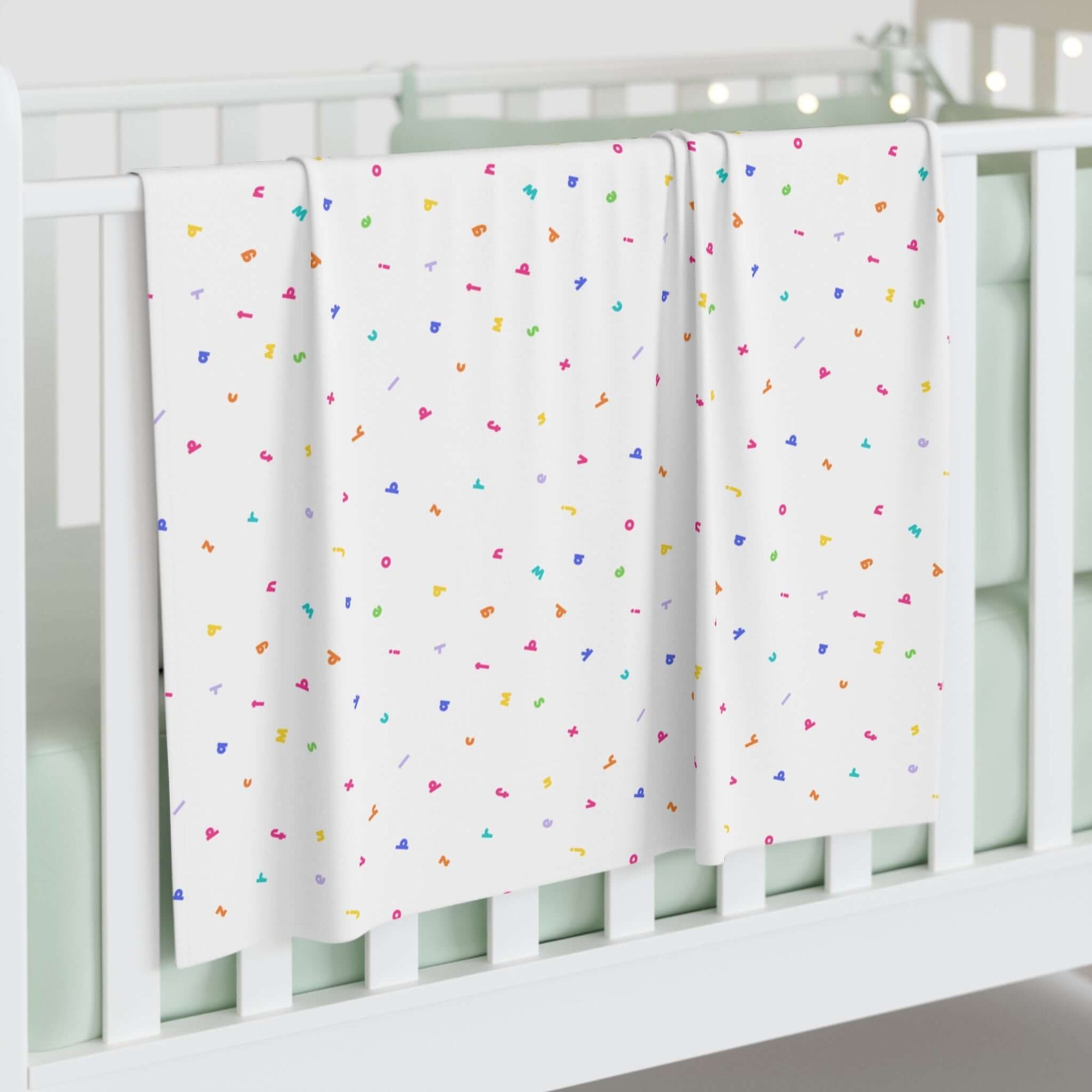 Hello Decodables | Baby Swaddle Blanket