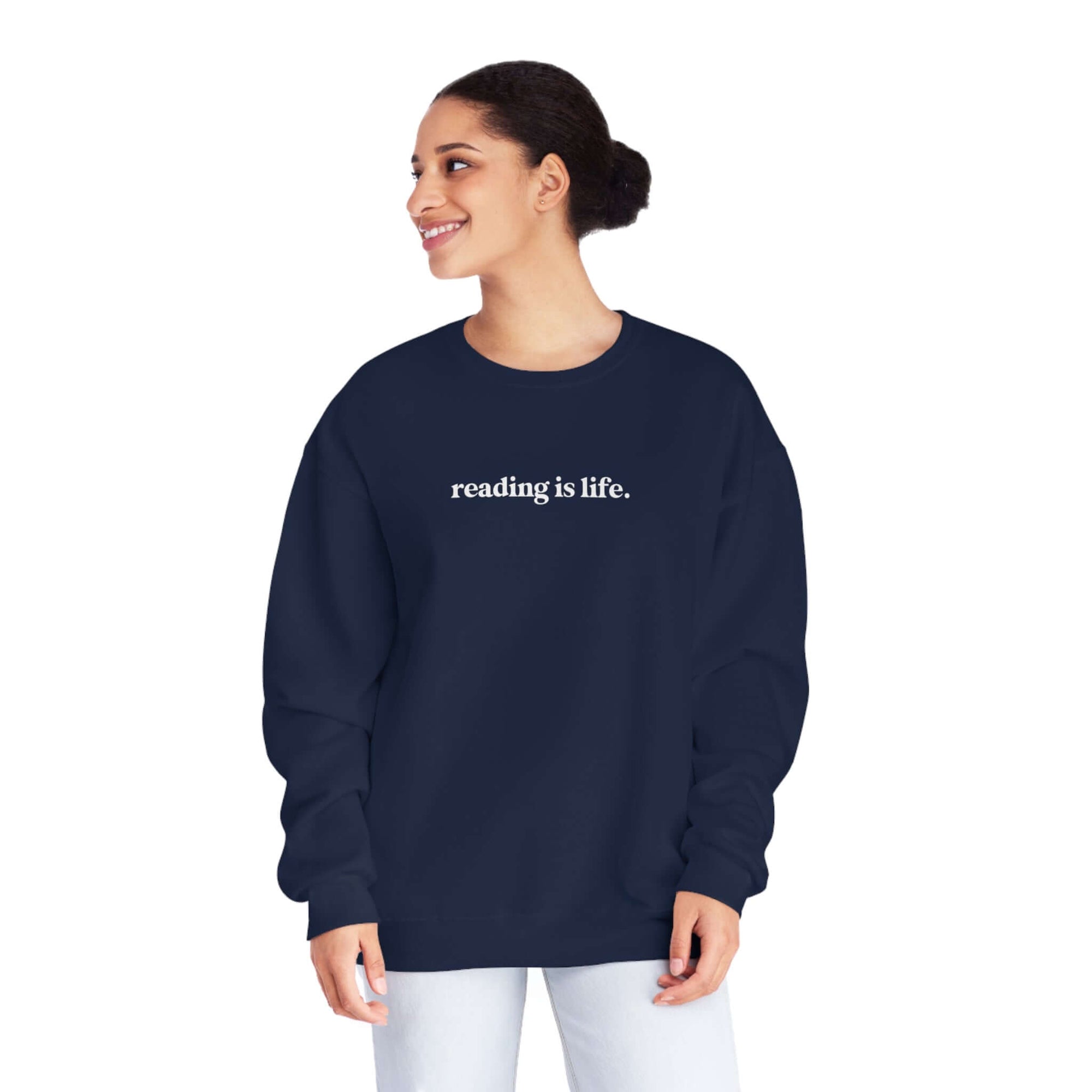 Hello Decodables | Reading is Life Sweatshirt