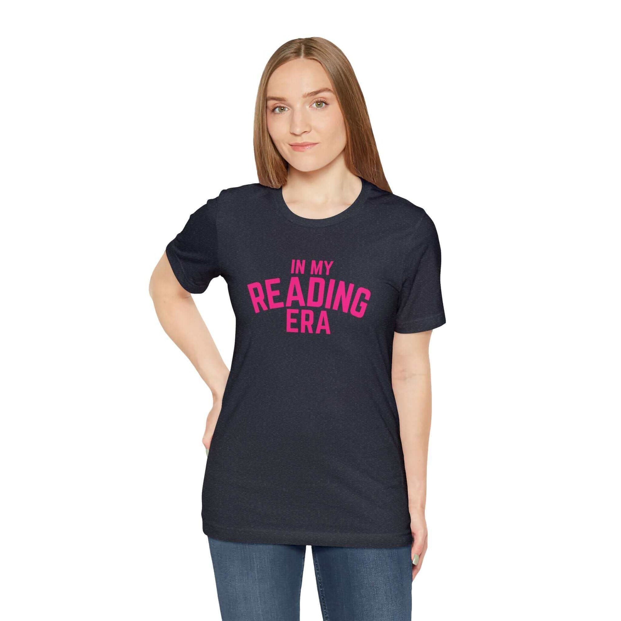Hello Decodables | In My Reading Era Tee (Pink Text)