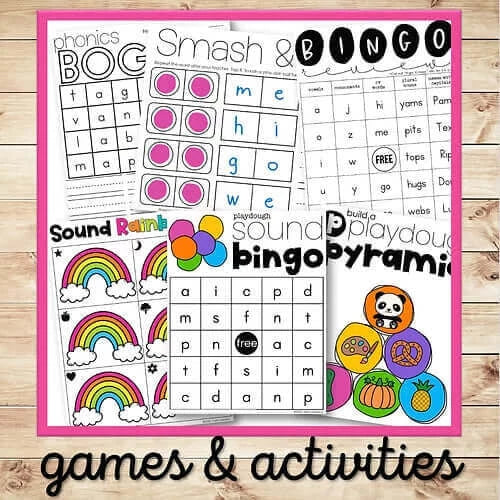 Pink Lesson Hello Phonics PDF Pink Lessons 1-20 | Fiction