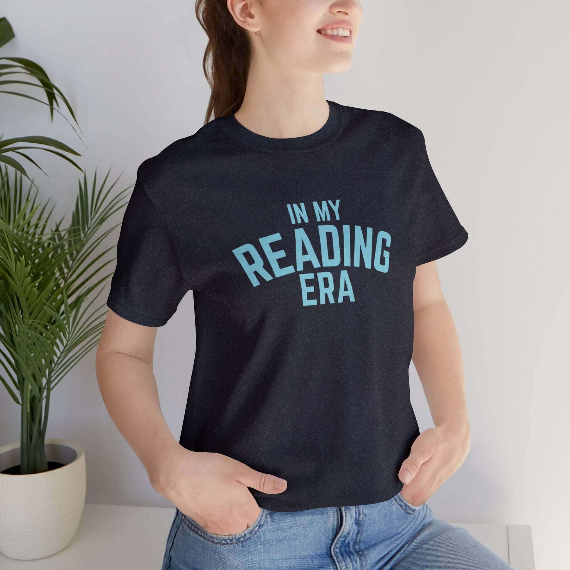 Hello Decodables | In My Reading Era Tee (Blue Text)