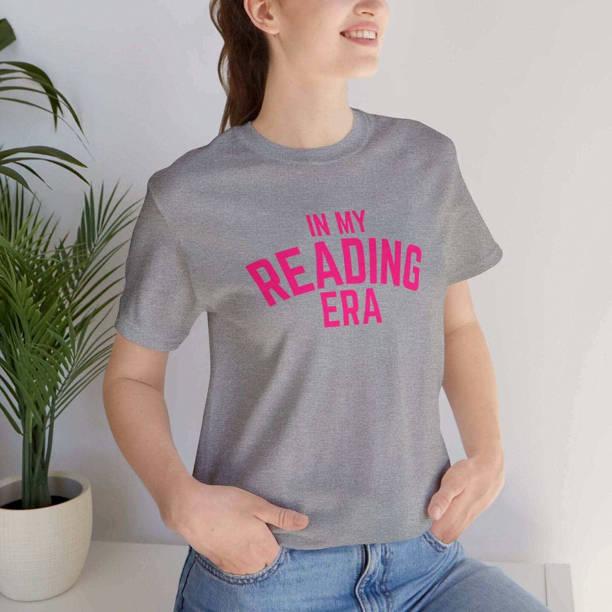 Hello Decodables | In My Reading Era Tee (Pink Text)