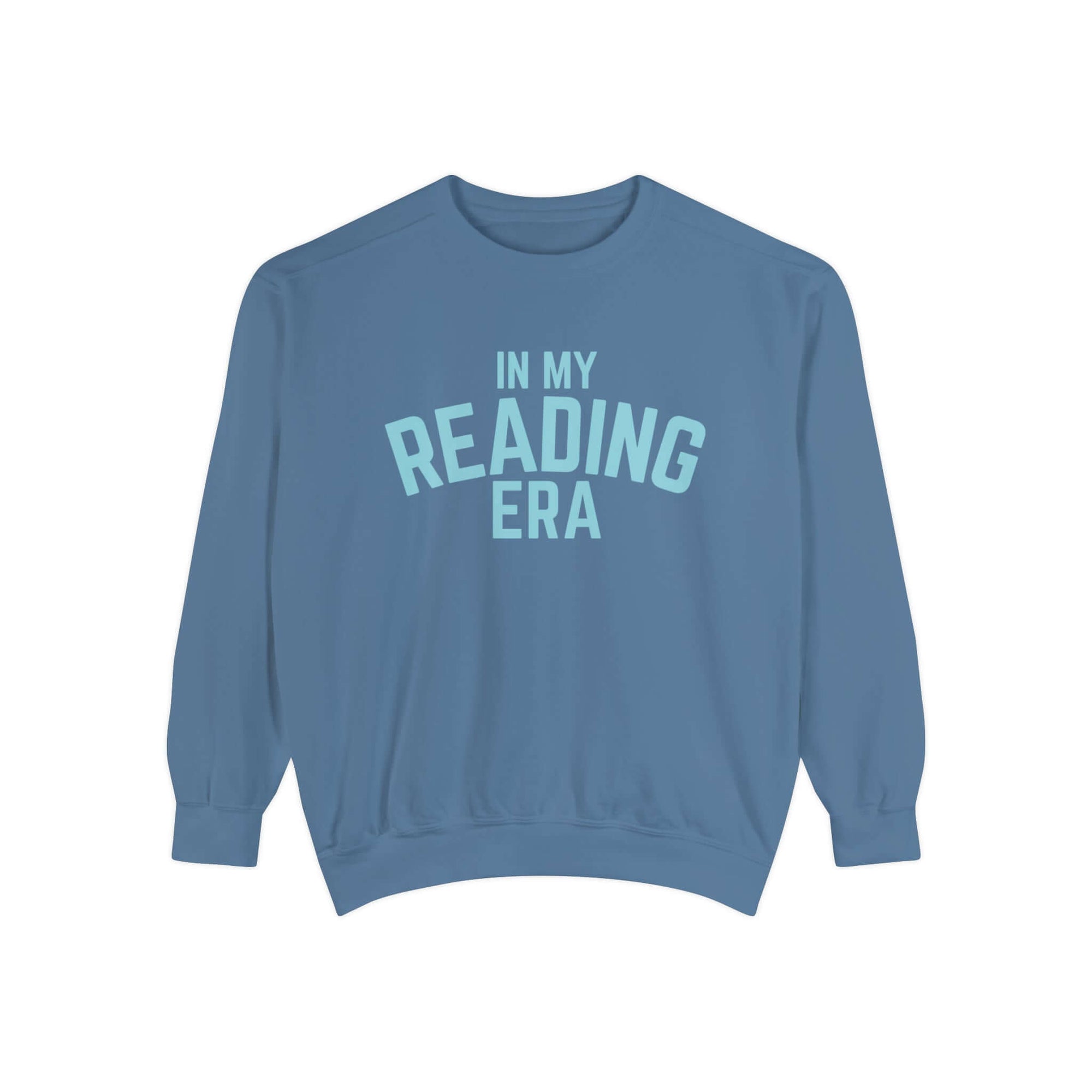 In My Reading Era Sweatshirt (Blue Text)