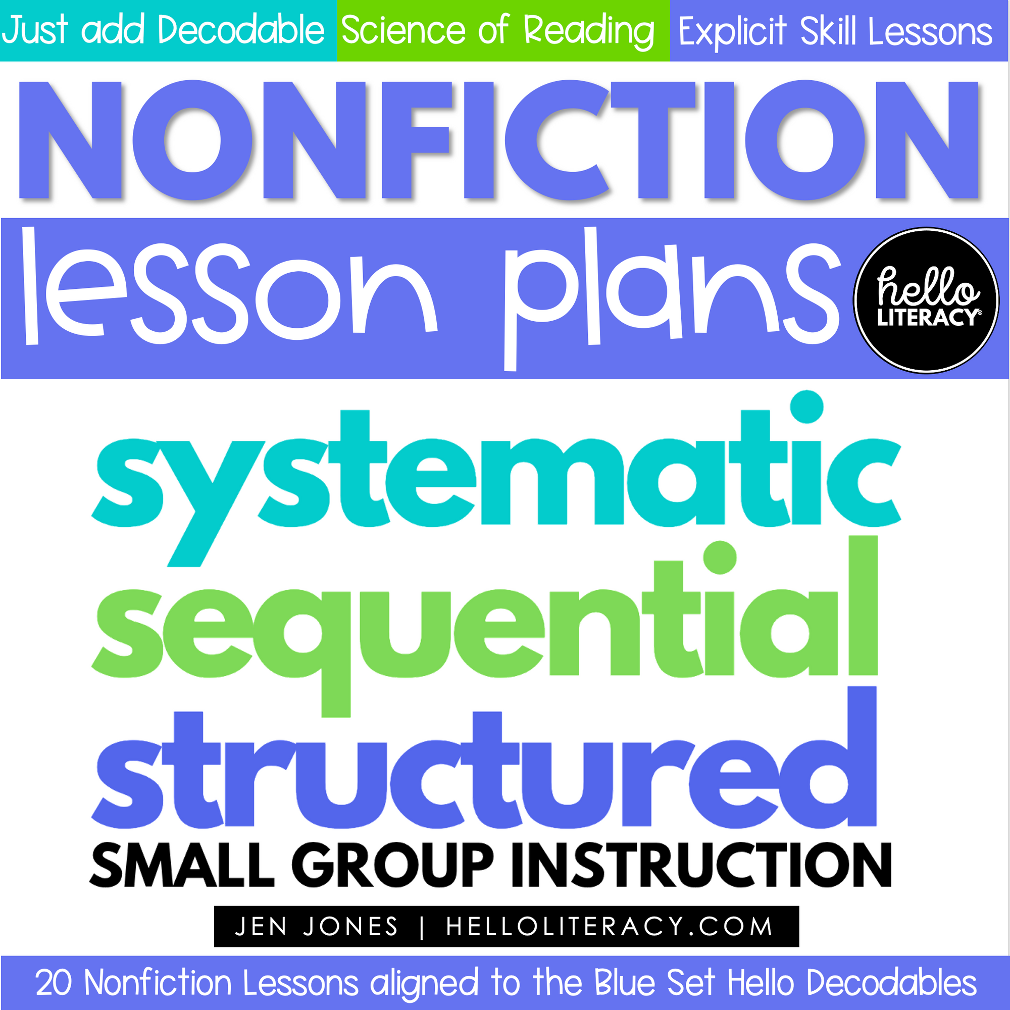 Blue Nonfiction PDF Lessons 41-60