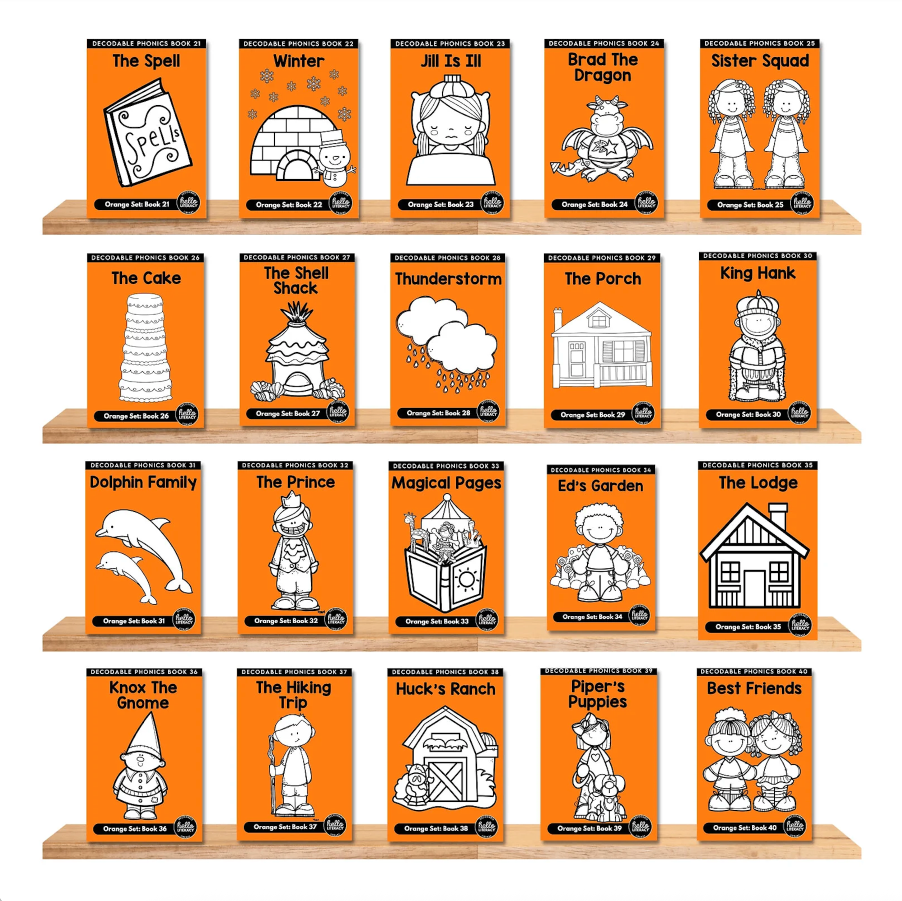 Fiction Decodables: Homeschool Pack