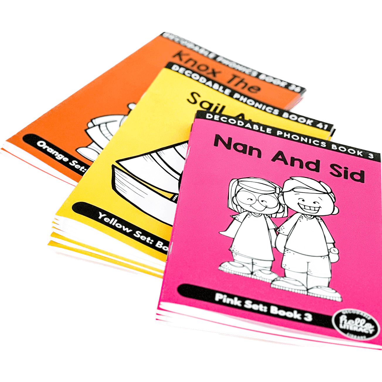 Hello Decodables Fiction Books Hello Decodables Fiction Books